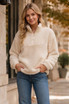 Borg Half Zip Fleece Jacket 