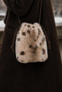 Fawn Faux Fur Cross Body Pouch Bag