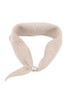 Pearl Clasp Knitted Neck Scarf