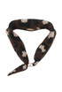 Pearl Clasp Knitted Neck Scarf