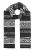 Fair Isle Knitted Scarf