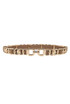 Metal Link Elasticated Waist Belt 