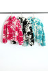 Cow Print Zip Through Borg Fleece Jacket