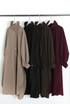Balloon Sleeves Oversized Coat