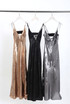 Foil Cut Out Back Maxi Dress