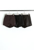 Faux Leather High Waisted Shorts