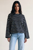 Stripe Crew Neck Top