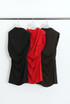 Draped Cinched Waist Mini Dress