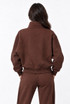 Panelled Full Zip Sweatshirt