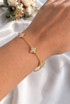 White Clover Motif Bracelet 