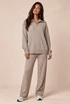 Knit Half Zip Jumper and Trouser Set