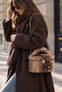 Faux Fur Vanity Handbag 