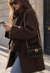 Faux Fur Vanity Handbag 