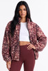 Bambi Funnel Neck Bomber Jacket