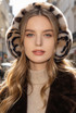 Leopard Print Ear Muffs