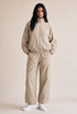 Contrast Pipping Track Jacket and Trouser Set