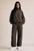 Contrast Pipping Track Jacket and Trouser Set