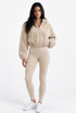 Cropped Borg Fleece Jacket 