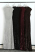 Cap Sleeve Sequin Maxi Dress With Open Back