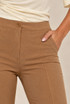 Crepe Bell Bottom Trouser