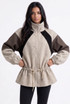 Colourblock Panel Jacket