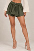 Tie Front Skort