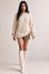 Oversized Ribbed Soft Knit Jumper