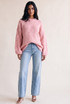 Oversized Ribbed Soft Knit Jumper