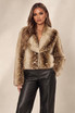 Bambi Fur Lapel Jacket