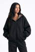 Check Lining Oversized Hoodie