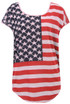 USA Mesh Back Tee - Mixed colours
