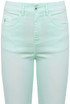 Mint Mid-Wash Strech Skinny Jeans