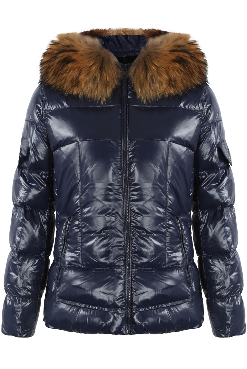 Shiny Fur Hood Puffer Jacket - Buy Fashion Wholesale in The UK