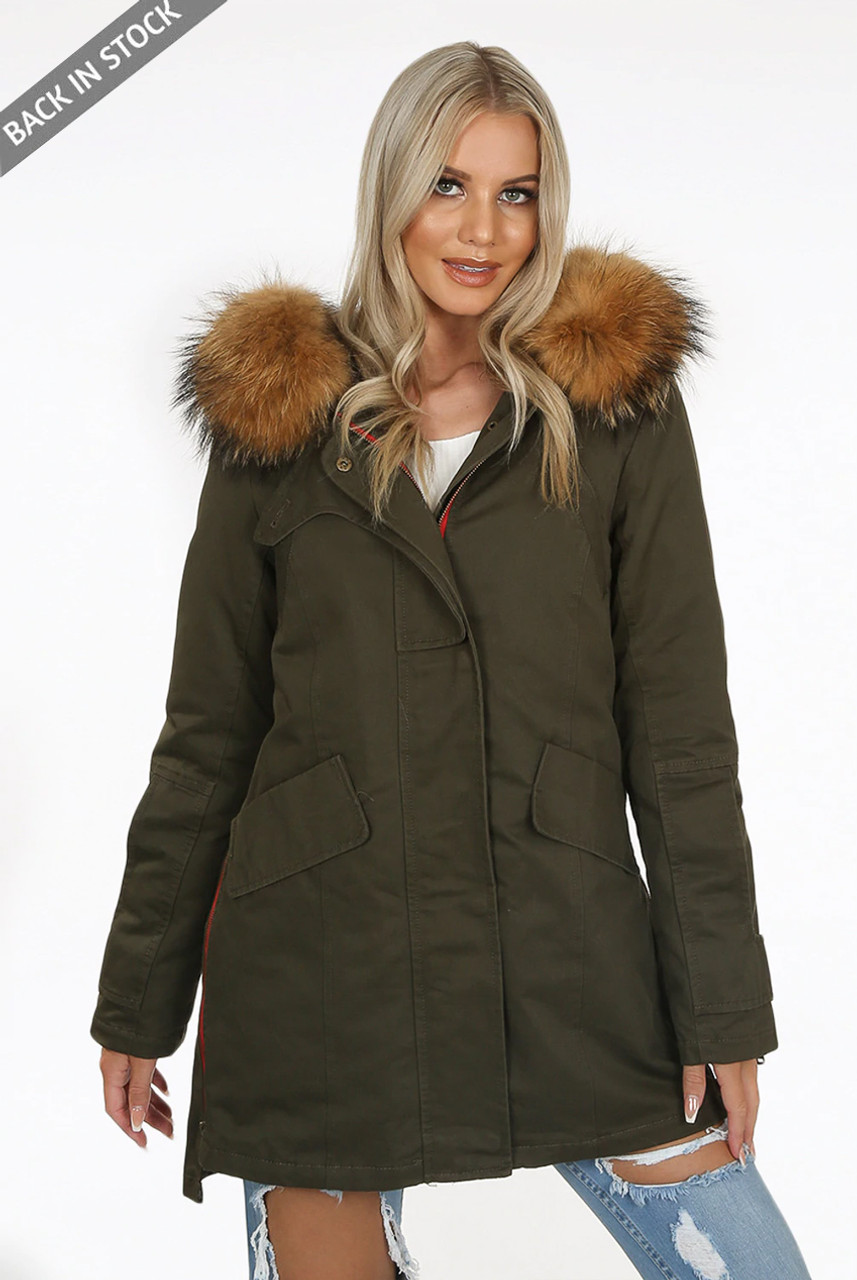 parka natural fur