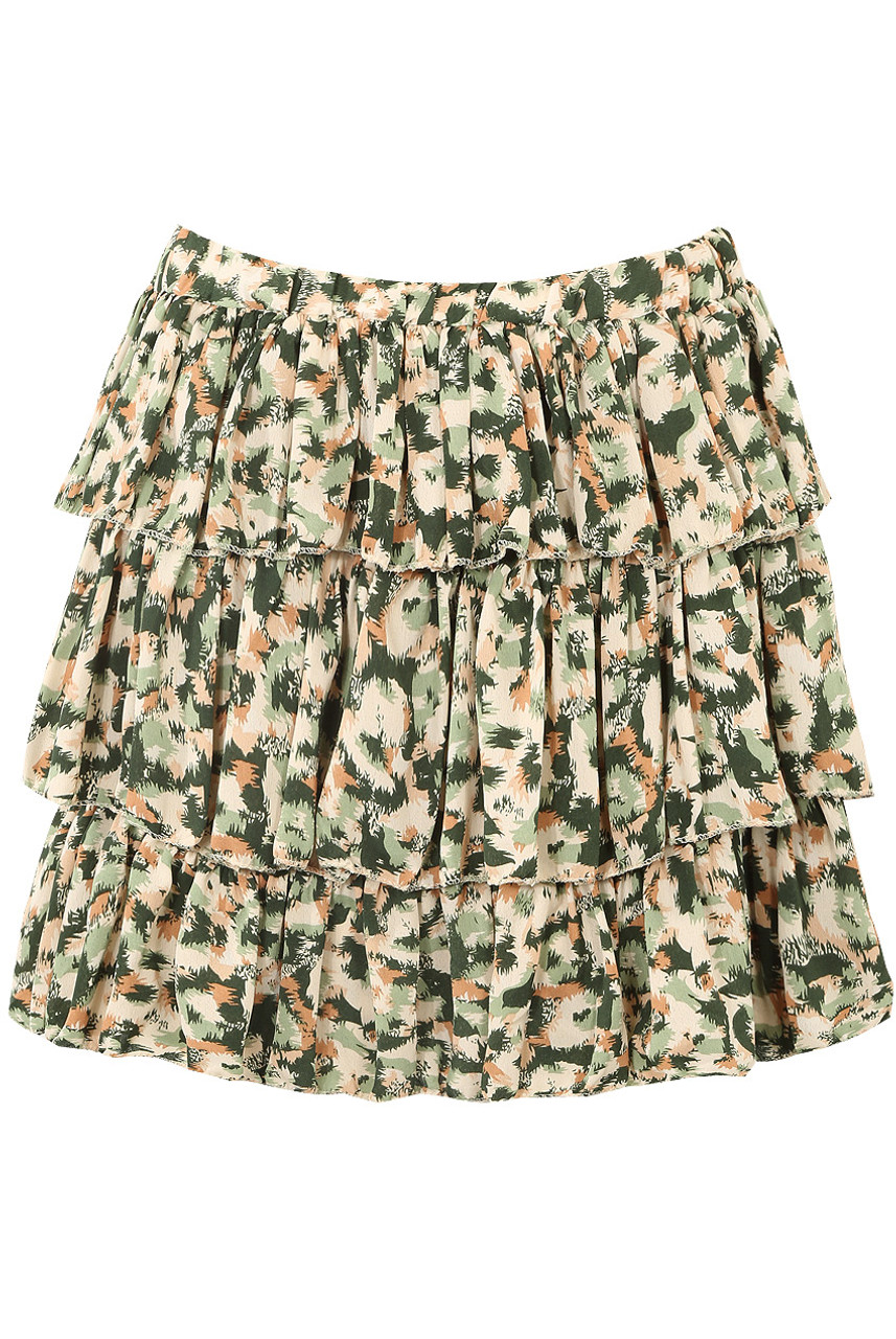 Printed Frill Mini Skirt - Buy Fashion Wholesale in The UK