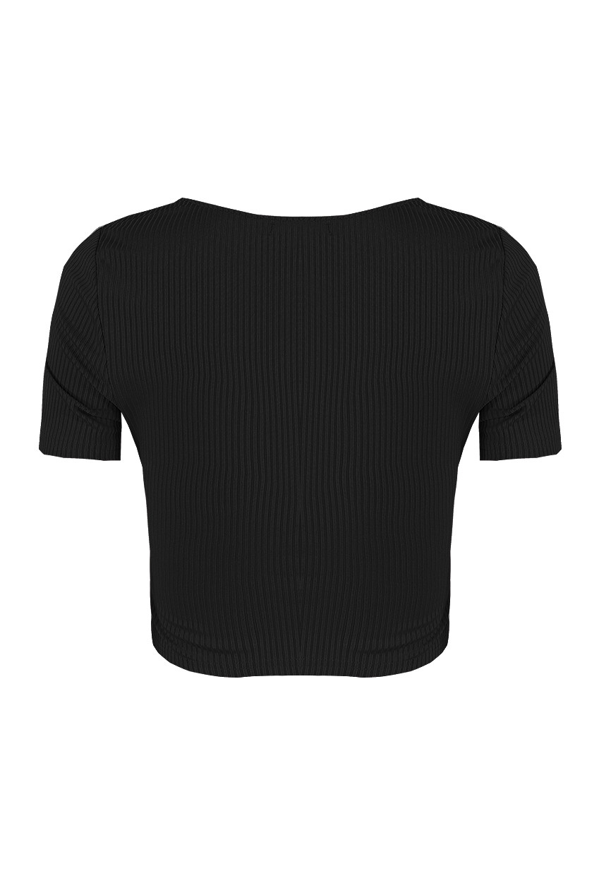 Cropped Short Sleeve Gypsy Top Buy Fashion Wholesale in The UK