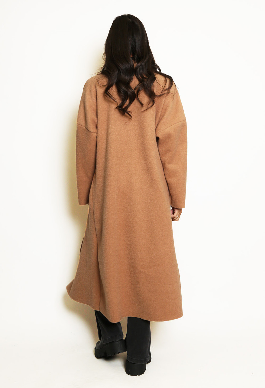 Oversized Longline Denim Coat
