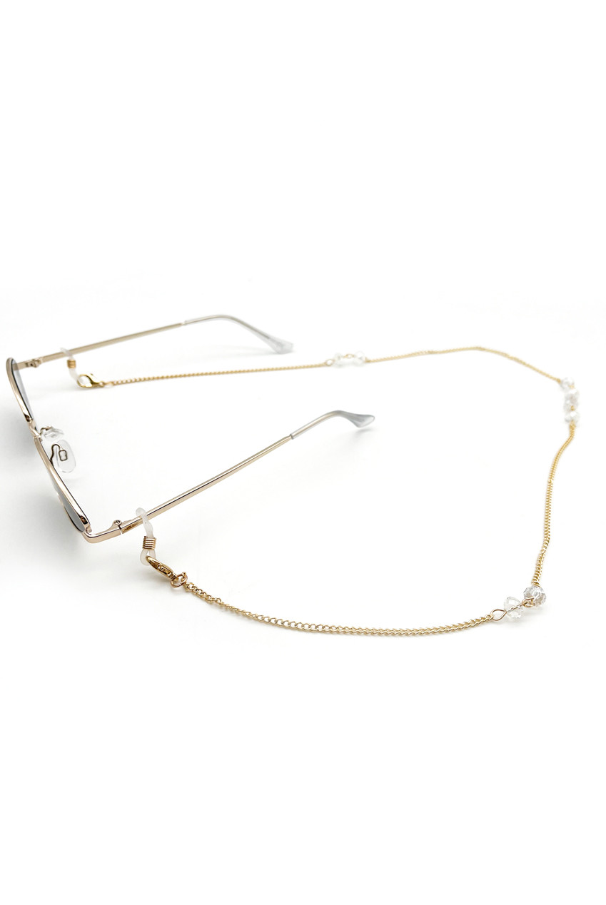 Beaded Gold Glasses Chain Buy Fashion Wholesale in The UK