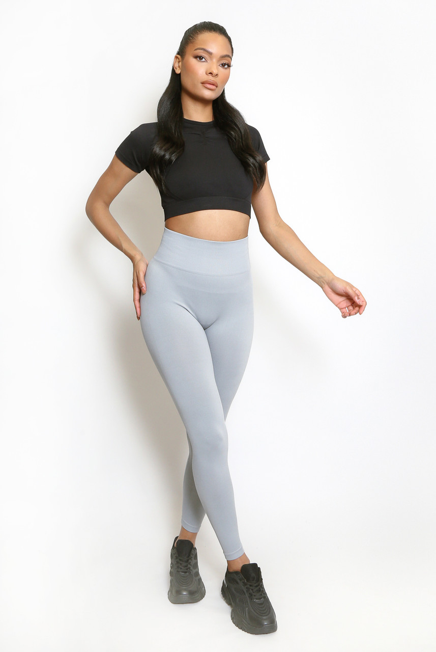 High Waisted Push Up Leggings Buy Fashion Wholesale in The UK