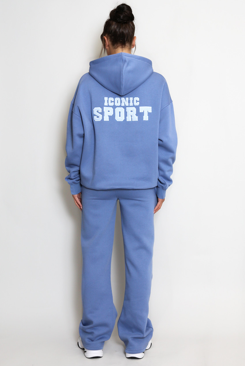 Black Sport Icon Hoodie Sweatshirt