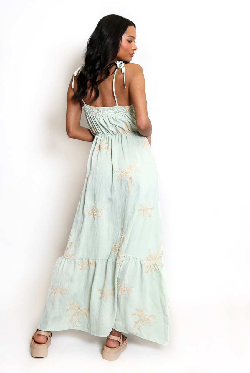 Areca Palm Maxi Dress