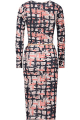 Multicolour Splash Print Tops & Skirt Set