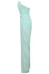 Mint Strapless Bandeau Jumpsuit