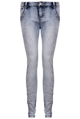 Acid Wash Skinny Jeans