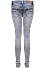 Acid Wash Skinny Jeans