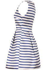 Striped Organza Prom Dress - 4 Colours