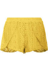 Crochet Lined Flared Shorts - 5 Colours