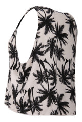 Palm Tree Crop Top - 3 Colours