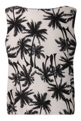 Palm Tree Crop Top - 3 Colours