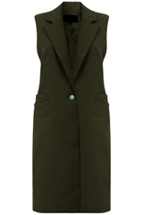 Tailored Double Breast Gilet Coats - 5 Colours